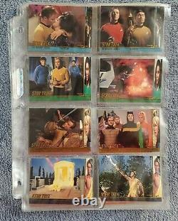 1998 Star Trek La Série Originale Saison Deux Classeur / Mini Sets / Inserts / Skybox