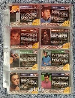 1998 Star Trek La Série Originale Saison Deux Classeur / Mini Sets / Inserts / Skybox