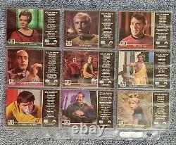 1998 Star Trek La Série Originale Saison Deux Classeur / Mini Sets / Inserts / Skybox