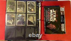 1999 Ikon Star Wars Épisode 1 Ensemble Complet de Maître, y compris les ensembles Argent & Or