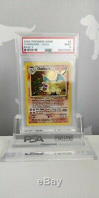 2000 Pokémon Base 2 (deux) Charizard Holo Psa 9 Mint Condition Trading Card