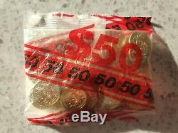 2016 2 Olympique $ Deux Dollar Coin Pleine Sealed Sac Collection Set Rare