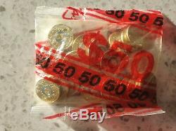 2016 2 Olympique $ Deux Dollar Coin Pleine Sealed Sac Collection Set Rare