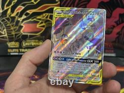 2019 Pokémon Éclipse Cosmique Solgaleo & Lunala GX 216 / 254 / 75 Ensemble Complet NM