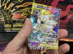 2019 Pokémon Éclipse Cosmique Solgaleo & Lunala GX 216 / 254 / 75 Ensemble Complet NM