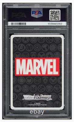 2024 ? Weiss Schwarz, MAR/S113SR #92 Jap, Soldat d'Hiver Marvel, PSA-10