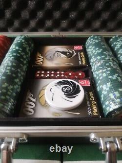 500 James Bond 50th Anniversary Edition Limitée Set De Poker