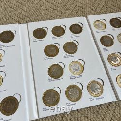 Album de collection Great British Coin Hunt pour pièces de 2 £ (série B) – Collection de 27 pièces du Royaume-Uni