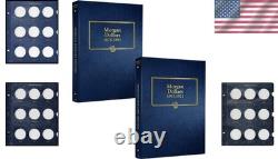 Album de pièces Set Deux Volumes Stockage de Dollars Morgan Argent Collectionneur