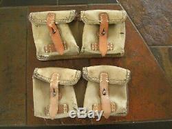 Allemand Ww2 Originale G43 K43 Pouch- Set Of Two