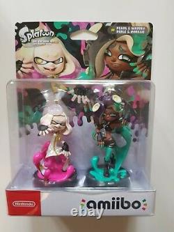 Amiibo Pearl & Marina Deux Figurines Splaton Nintendo Nouveauté Dans La Boîte 2018