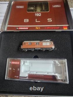Arnold BLS Re 4/4 à l'échelle N DCC Sound Zimo et système Stay Alive, coffret 60e anniversaire