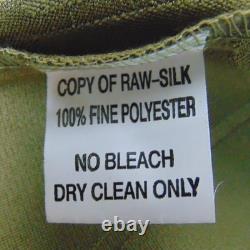 Avant-Garde Il Canto Ensemble de détente deux pièces designer italien aspect soie brute or