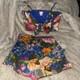Bnwt Lottie & Holly B-o-g Collective Ensemble Floral 2 PiÈces Taille M