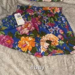 BNWT LOTTIE & HOLLY B-O-G COLLECTIVE ENSEMBLE FLORAL 2 PIÈCES Taille M