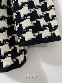 COLLECTION ST. JOHN Ensemble Deux Pièces Taille 14 Blazer Tricot à Zip Jupe Évasée