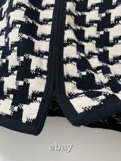 COLLECTION ST. JOHN Ensemble Deux Pièces Taille 14 Blazer Tricot à Zip Jupe Évasée