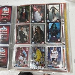 Cartes de troupes Star Wars, football et Transformers : deux livrets de cartes à collectionner