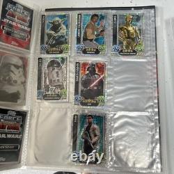 Cartes de troupes Star Wars, football et Transformers : deux livrets de cartes à collectionner