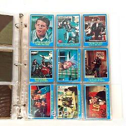 Cartes et autocollants Vintage HAPPY DAYS complet Deux ensembles 1976 Topps 1ère série