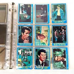 Cartes et autocollants Vintage HAPPY DAYS complet Deux ensembles 1976 Topps 1ère série