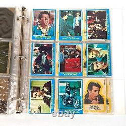 Cartes et autocollants Vintage HAPPY DAYS complet Deux ensembles 1976 Topps 1ère série