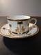 Christian Dior Casablanca Tasse Et Soucoupe Jamais Utilis&eacute;s, &eacute;tat Impeccable