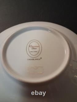 Christian Dior Casablanca Tasse et soucoupe jamais utilisés, état impeccable