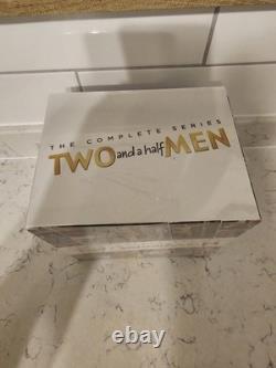 Coffret DVD complet de la série Deux hommes et demi, saisons 1 à 12, neuf sous blister