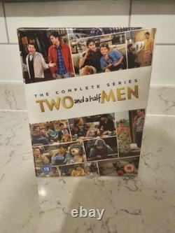 Coffret DVD complet de la série Deux hommes et demi, saisons 1 à 12, neuf sous blister