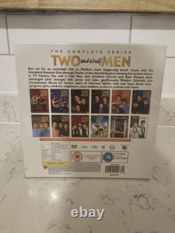 Coffret DVD complet de la série Deux hommes et demi, saisons 1 à 12, neuf sous blister
