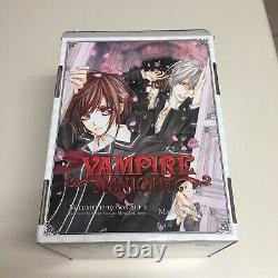 Coffret Manga Vampire Knight 2 Deux Anglais Ensemble Volumes 11-19 Livre d'Art Dernière Nuit