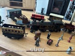 Coffret de train Hornby 1940, modélisme ferroviaire, en boîte, excellent état Coffret de train Hornby 1940, modélisme ferroviaire, en boîte, excellent état