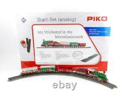 Coffret de train analogique à vapeur de Noël Piko Hobby 187 à l'échelle HO