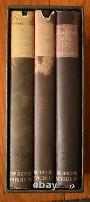 Coffret du SEIGNEUR DES ANNEAUX J. R. R. Tolkien 1965 La Communauté de l'Anneau Les Deux Tours +