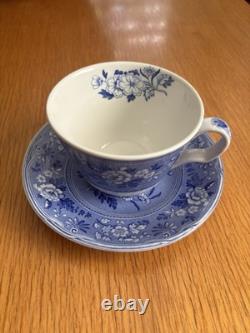 Collection Blue Room Spode Série Georgienne Service à Thé Floral de 8