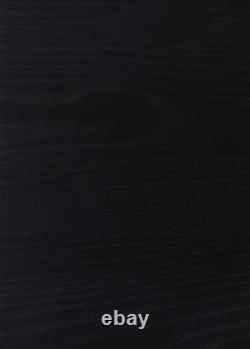 Collection Ercol Pebble Ensemble de Deux Tables en Noir Teinté L49cm P34cm Prix de Vente Conseillé 620 £