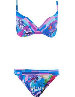 Collection GOTTEX En Bloom Ensemble Bikini Deux Pièces Multicolore Neuf avec Étiquette