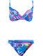 Collection Gottex En Fleurs Ensemble Bikini Deux Pièces Multicolore Bnwt
