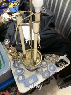 Collection Jasper Wedgewood 10 pièces : Deux vases et sept autres pièces