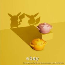 Collection Mini Cocotte Le Creuset Pokemon 2pcs Ensemble Pikachu Eevee Limité Nouveau