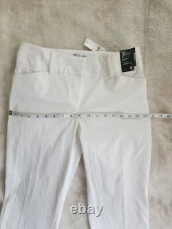 Collection NYC 5th Avenue ensemble débardeur taille 0 et pantalon taille 6 blanc neuf avec étiquettes