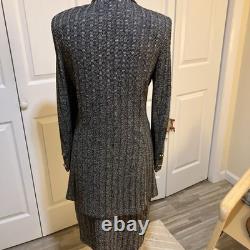 Collection ST. JOHN par Marie Gray Ensemble jupe 2 pièces Taille 8/10