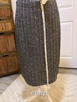 Collection ST. JOHN par Marie Gray Ensemble jupe 2 pièces Taille 8/10