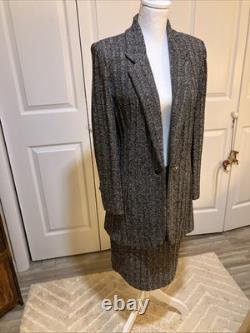 Collection ST. JOHN par Marie Gray Ensemble jupe 2 pièces Taille 8/10