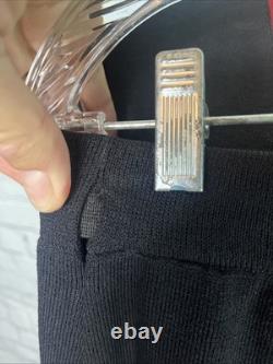 Collection St. John Cardigan Tricot et Jupe Femme Grande Noir/Rouge Taille Petite/4