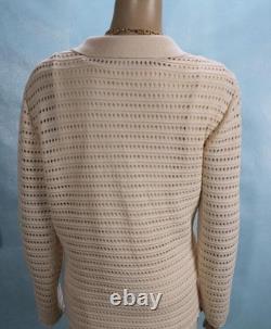 Collection St. John Jaquette jaune, jupe, haut XL 14 12 16 costume 3 pièces boutons crochet