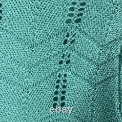 Collection St John Marie Gray Ensemble de robe 2 pièces en laine Santana verte Taille 4