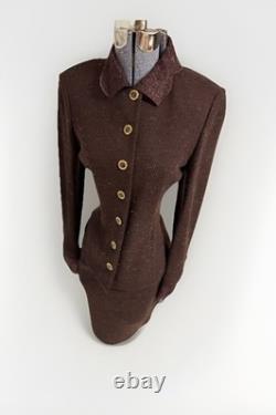 Collection St John par Marie Gray Ensemble jupe taille 6 deux pièces avec pièces bonus