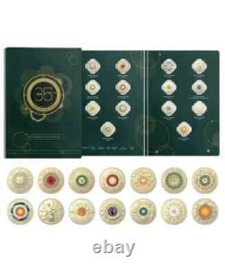 Collection de 14 pièces de 2023 Ensemble de quatorze $2 35e anniversaire des pièces de deux dollars RAM Collection de 14 pièces de 2023 Ensemble de quatorze $2 35e anniversaire des pièces de deux dollars RAM